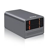ROUAFWIT Mini PC N100 NAS 2 Bay Soft Router 3-in-1, DDR5 8G RAM 256G NVME SSD Büro Desktop Micro Computer Network Storage, 2 x i226V 2.5GbE, Dual Lüfter, SPK/MIC