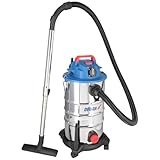 DEDRA Trocken-/Nasssauger, 1400W, 30 l Behälter, Teleskop-Metallrohr, Ausblasfunktion, Saugschlauch 1,5 m, Netzkabel 3,5 m, Gewicht 6,7 kg, zu Hause, in der Garage oder Werkstatt