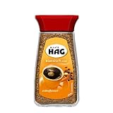 Cafe HAG klassisch mild Glas, entkoffeinierter löslicher Bohnenkaffee, 100g