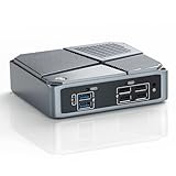 Sharevdi Mini PC, 12th Intel N100 (bis zu 3.4GHz) Mini Desktop PC 16G RAM 500GB M.2 SSD, Triple Display 4K UHD WiFi5.0 BT4.2 HDMI DP 2LAN 6*USB WI-11 PRO