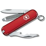 Victorinox Schweizer Taschenmesser Rally, Mini für Schlüsselanhänger, Swiss Army Knife, 9 Funktionen, Klinge, Phillips-Schraubendreher 0/1