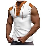 SRZYMJ Tank Top Herren, Tank Top Herren, Achselshirts Sport Ärmelloses Shirt Unterhemd Fitness Sleeveless Tshirt für Running Jogging Gym Hemden Männer Sommer Herren-Shaper-Tanktop T-Shirts Weiß S
