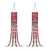 Nopersonality Star Lights Windsack, weiche Flagge, Windsocken mit Schwänzen, Weihnachtswindsack, Outdoor, zum Aufhängen, schnelltrocknend, Weihnachtsdekoration für Terrasse, Baumparty, 2 Packungen