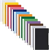 Conipa® 13 x Schnellhefter (Set) DIN A4 mit Beschriftungsfeld PP-Kunststoff (Plastik) - Hefter & Mappe Schule & Büro - Heft-Mappen Organisation (PVC-frei) transparentes Deckblatt