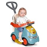 FEBER - Motofeber Casual 3 in 1 Push N'Go, Schiebe-Laufrad, Schiebewagen und Lauflernhilfe in einem Produkt Mit einem höhenverstellbaren Griff in 3 Positionen, Famosa (FED31000)