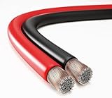 ETEC Lautsprecherkabel CCA 2x0,75mm² rot/schwarz 10m