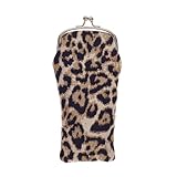 Signare Gobelin-Brillenetui für Damen, Brillenetui mit Tierdruck, Tapisserie-Design (Leopardenmuster, GPCH-LEOPARD), leopardenmuster, One size