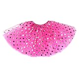 Damen Tüllrock Tütü Rock Unterröcke Tüllrock Karneval Party Tutu Kurz Festival Outfit Frauen Party Karneval Kostüme Rockabilly Petticoat Ballet Tanzkleid Kostüm Damen Tutu Kostüm für (One Size)