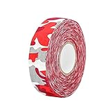 YUEKUN Hockeyschläger-Klebeband, Sport-Eishockey-Griffband, Schutzband, Hockeyschläger-Tapes, Sportbänder, Schutz für Lacrosse/Hockeyschläger, Kletterer für Stange (rot)