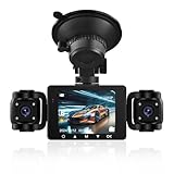 Rimoody Dashcam Auto Vorne Hinten Links Rechts mit 4 Kamera