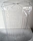 RIDDER 58200-350 Duschfaltkabine Ombrella Brillant, ca. 210x170 cm, transparent