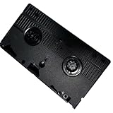 drburpily VCR Player Kassettenkopfreiniger Reinigen Sie VHS Kassetten mit Leichtigkeit ABS Videoband VHS Reinigungsband VHS Player für VHS Kassetten