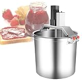 Kommerzieller elektrischer Rührkocher, automatischer Mischtopf mit hoher Kapazität und Geschwindigkeitsregelung für effiziente Zubereitung von Speisen