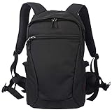Professionelle SLR-Kameratasche, Anti-Diebstahl-Funktion, wasserdicht, für DSLR-Kamera, Laptop-Rucksack, Rot / Groß (Farbe: Schwarz, Größe: L)