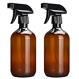 TULEBOLIAN 2 Stück Sprühflasche,300ml,Nachfüllbare Sprühflaschen,Kunststoff Leere Sprühflasche,Friseursprühflaschen,für Pflanze,Garten,Blumen,Friseursalon,Reinigungs,Reise