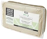 Pébéo Modelliermasse Selbsttrocknend 1,5 KG Weiß - Lufttrocknender Ton - Modellieren, Formen und Töpfern - Soft Clay - Selbsthärtender weißer Ton ohne Brennen - 1,5 kg Farbe Weiss