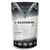 L-Glutamin Pulver 100% rein - 1000g Aminosäure Glutamine - 1kg - ohne Zusatzstoffe - vegan - mit Messlöffel - Glutamin