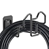 Garten Schlauch Wandhalterung - Schlauchwagen Wandhalterung | Stahlhalterung Für Schlauchtrommel Rohr Garage Haus Terrasse Garten Pool