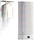 Dampfbügelmaschine mit Bügelautomatik und Falten, 1000W Dampffunktion für Kleidung und Stoffe, Touchscreen-Steuerung, Teleskopstange