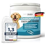 Bettersation Ohrenreiniger Ohrreiniger für Hunde & Katzen 50 Stück [BESTNOTE 1,3] - pflegt & schützt - Ohrenreiniger Ohrenpflege gegen Ohrenentzündung Ohrmilben u. Hygiene bei Hund Katze
