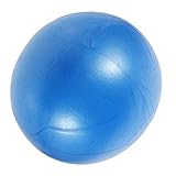 Toddmomy Pilates Ball 25cm Blauer Fitnessball Für Zuhause Multi Use Übungsball Für Core Training Yoga Physiotherapie Und Schwangerschaft Inkl Ballpumpe Anti Burst Design