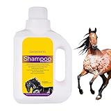 Horse Shampoo - Shampoo | Haustierhaarwaschmittel | 1l Duschdusche Körper Körperpflege für das Badezimmer, um Leder, Mähne und Tail de zu nähren