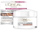 L'Oréal Paris Feuchtigkeitspflege für das Gesicht, Anti-Aging Tagescreme zur Minderung von Falten, Vitamin B3 und Vitamin E, Festigt und revitalisiert die Haut, Anti-Falten Experte, 1 x 50 ml