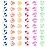 JDCMEI 48 Stück 3.4cm Kinder Darts Erstaz Bälle, Klettball, Wurf Spiel Scheibe Ersatzbälle, Kinder Klettballspiel Fangballspiel Ballspiel Set für Drinnen Draußen Klett Klettspiel(Zufällige Farbe)