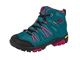 Brütting Unisex Kinder Ohio High Trekking- & Wanderhalbschuhe, Türkis Pink, 36 EU