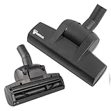 Wessel-Werk TK284 Turbodüse 32/35mm mit rotierender Bürste für Teppiche Tierhaare Hartböden leise & effizient kompatibel mit Miele AEG Siemens Bosch Kärcher Philips.