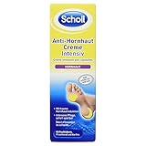 Scholl Anti-Hornhaut Creme Intensiv Fußpflege 60ml - Wirksame Fußcreme gegen harte Haut und zur tiefen Hornhautentfernung, weiche Füße in 7 Tagen, Hornhautentferner Fußcreme, Wirksame Fußpflege