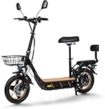 Kukirin Faltbarer E Scooter,Elektro Elektroroller Erwachsene Elektroscooter,E Roller Offroad,Elektro Scooter Roller,100 Km Reichweite,48V26Ah,120 KG Tragkraft - C1PRO