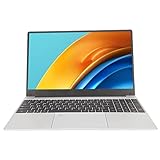 Garsentx 15,6-Zoll-Laptop, Intel N5095 Quad-Core-Prozessor, 16 G RAM, 16 G RAM512G SSD, IPS-Bildschirm, Dual Band 2,4 GHz und 5 GHz WLAN, Tragbarer Laptop mit Fingerabdruck und Ziffernblock