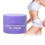 Hautstraffende Creme, Get Dreamy Overnight Toning Whip, Skin Tightening Night, Straffende Körpercreme, Gesichtspflege Erscheinungsbild von Schlaffer Haut am Körper zu Verbessern