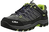 CMP Jungen Kids Rigel Low Shoes Wp Trekking Wanderhalbschuhe, Schwarz Graffite Marine 35ud, 37 EU