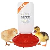 Futterautomat Hühner Küken Tauben Hühnerfutter Automat Futterspender Futtertrog Hühner Futternapf 1 KG