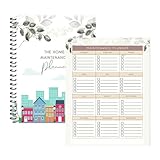 Hauspflege-Journal, monatlicher Renovierungsplaner, Registerwächter für die Haus-Update, transparentes Tischdesign, Jahresplaner