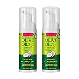 Organic Root Stimulator Olivenöl Satz Mousse, Haarstyling Moussemit Olivenöl, 60 ml (2er-Pack)