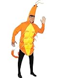 Funidelia | Krabben Kostüm für Herren und Damen Tiere - Kostüm für Erwachsene & Verkleidung für Partys, Karneval & Halloween - Größe Standard - Orange