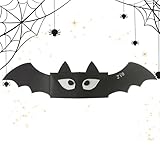 Fledermaushut aus Filz für Tiere Halloween Partyhüte | Filzhut mit schwarzen Flügeln zum Anziehen | Halloween Cosplay Kostüm Zubehör für Kostüme