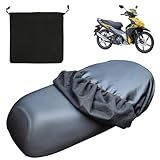 RISF Motorrad Sitzbezug, Universal Roller Sitzbankabdeckung, Roller Sitzbank Regenschutz Mit Motorradsitzbezug Staubkissenbezug Aufbewahrungstasche, Sitzbezug Roller mit Gummiband für Motorrad