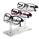 Ccguoea Präsentationsständer Acryl Organizer Für Sonnenbrillen Und Brillen 3/4/6 Ebenen Zur Präsentation Zu Hause Oder Einzelhandel Brillenständer Für Verkäufer