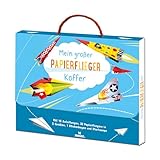 Mein großer Papierflieger-Koffer, White, zwei Größen