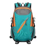 WUTIANBAO Rucksack Reiserucksack Outdoor-Rucksack Wandertasche Reisetasche Multifunktionstasche Bergsteigertasche Rucksack Wandern(Light Green)