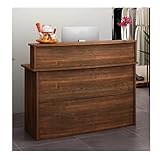 QWEASDF Empfangstisch Einfach， L-Förmiger Rezeptionstheke ， Moderner Empfangstresen, Supermarkt Convenience Store Beauty Salon Friseur Kassentheke ，Empfangstheke Rezeption，(D,L60*W42CM/L23.6*W16.5in)