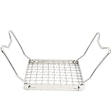 Ausla, Tragbarer Campinggrill aus Edelstahl mit Effizienter Heizung, Kompaktem Design, 50 Kg Tragfähigkeit für Picknicks und Grillabende Im Freien