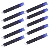 MAGICLULU Tintenpatronen für Füller Schnelltrocknend und Nachfüllbar Blau Geeignet für Schreibübungen und Studium