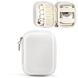 Linpr Digitalkamera Tasche Kompatibel mit CAMKORY/Kodak PIXPRO/Lecran/VAHOIALD/Canon IXUS 285 HS/Umipyiza/YLSHGXFC/AOREGRE/Duluvulu/Kodak/Nicamery, Kleine Digitalkameratasche Reisekamera (weiß)