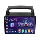 Für KIA Carnival VQ 2006-2014 Auto Radio Android 12 9 Zoll Touch Screen Mit Wireless Carplay Android Auto Unterstützung DVR FM AM DAB Hi-Fi RDS Mirror Link DSP Kamera Rückholung Lenkradsteuerung(