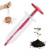 Handsämaschine Klein - Manuelles Pflanzgerät Für Samen Und Setzlinge | Ergonomisches Aussaat Werkzeug Wiederverwendbar Tragbar Für Garten Rasen Hof Feld Balkon Beet Landwirtschaft Pflanzenhilfe